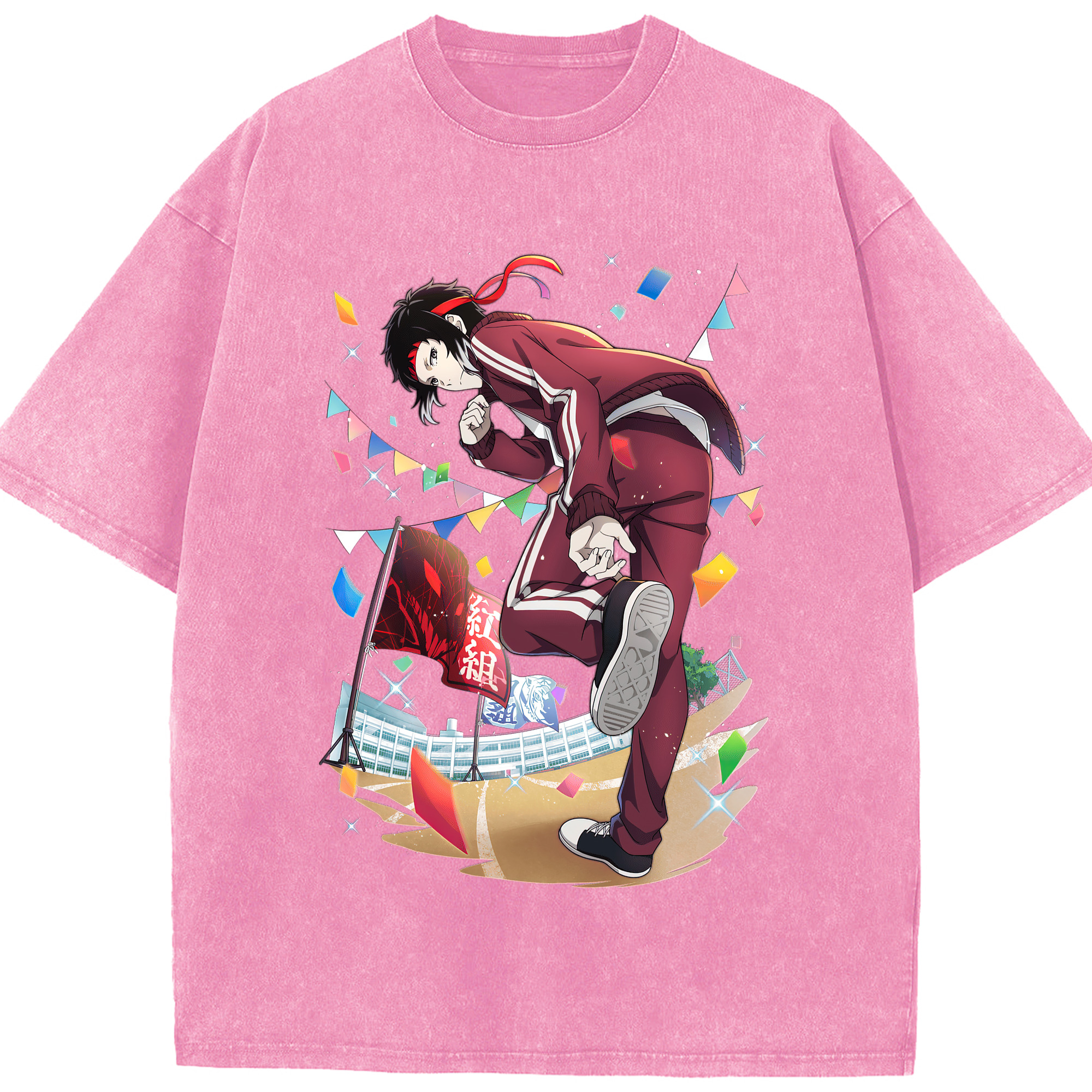（画像用） 文豪ストレイドッグス Bungo Stray Dogs 綿100% ヴィンテージ風 半袖Tシャツ（フロントプリント）